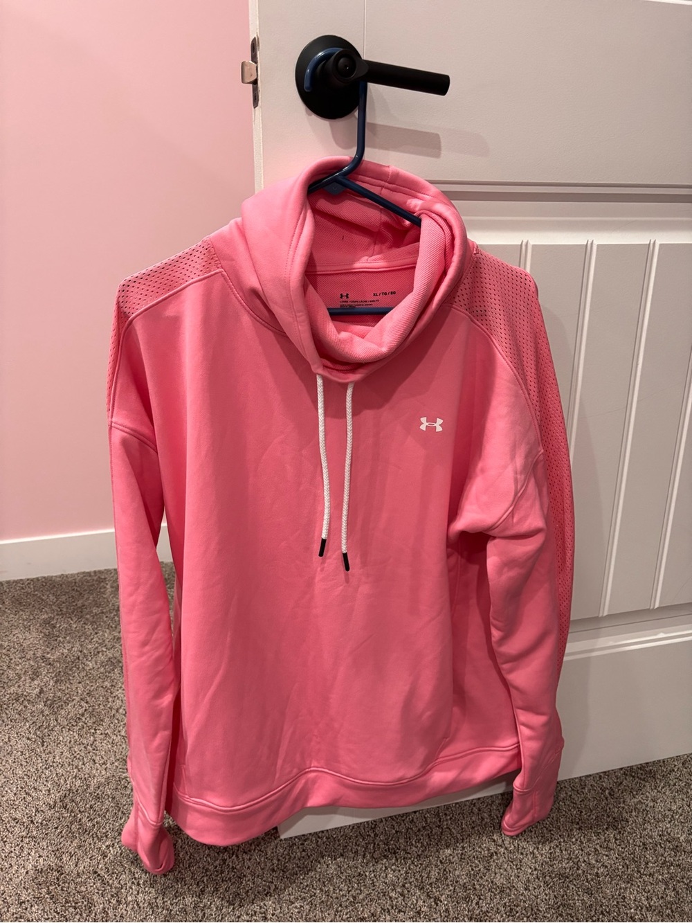 Under Armour Pink Pullover Hoodie